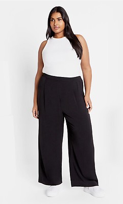 Women's Plus Size Yasmine Pant - black