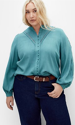 売れ筋商品|||シティーシック カットソー トップス レディース Plus Size Maia Top Purple Women's Plus Size Maia Purple Top