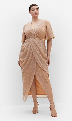 Women's Plus Size All Class Black Dress