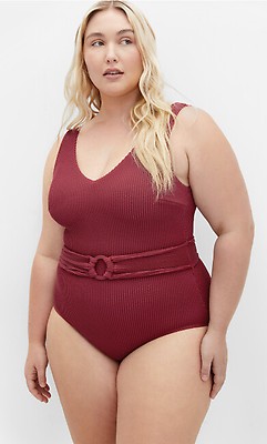 CITY CHIC | Women's Plus Size Valencia Underwire 1 Piece - Cobalt Blue - 20W