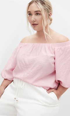 Women's Plus Size Flirtini Ivory Top