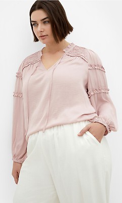 売れ筋商品|||シティーシック カットソー トップス レディース Plus Size Felix Top Cobalt Women's Plus Size Felix Cobalt Top
