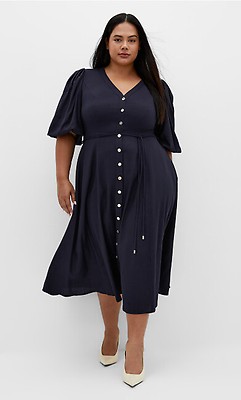 Women's Plus Size Dahlia Natural Dress