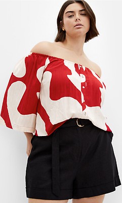 売れ筋商品|||シティーシック カットソー トップス レディース Plus Size Haven Top Pout Women's Plus Size Haven Pout Top