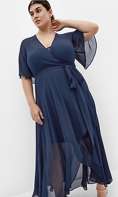 city chic royal blue dress Women's Plus Size Lovers Lane Print Royal Blue Dress