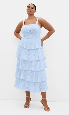 day to night maxi dress BuddyLove | Zena Plunging Neck Maxi Dress