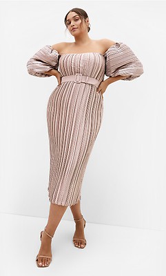 knee length dresses for ladies Essence Vegan Leather Midi Dress – SAM D'MONES