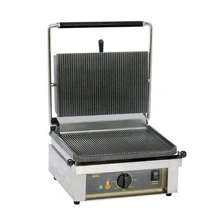 Machine à panini professionnelle : contact grill panini Roller Grill