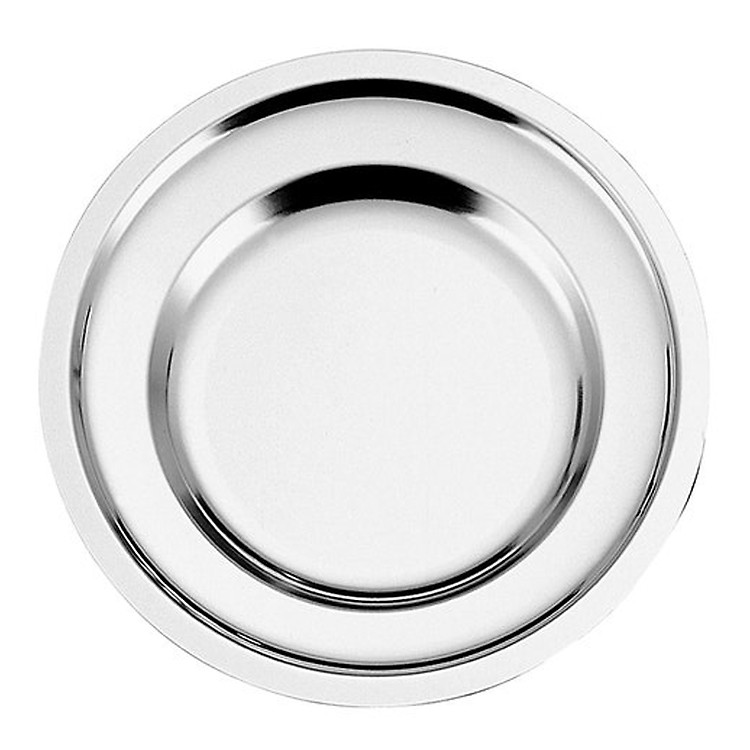 Plat Creux En Inox – 31 X 19.5 X 3 Cm – Fabrication Suisse – Occasion