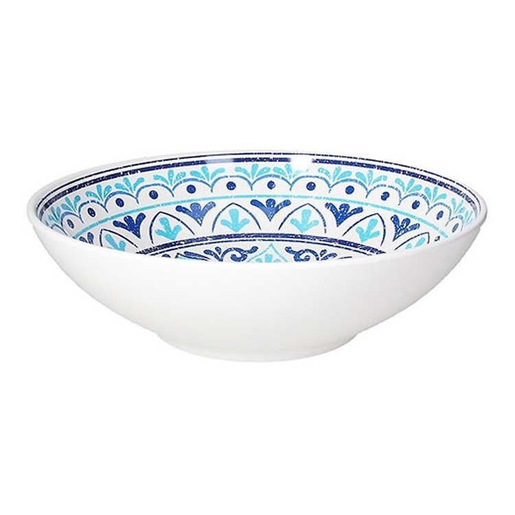 Acheter Tognana Lido Saladier En Porcelaine Bleu 25 Cm ? Comparer Chez