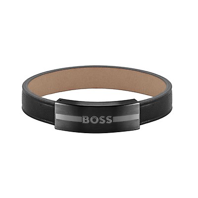 BOSS Men's Chain For Him Bracelet in Stainless Steel | Ruby & Oscar