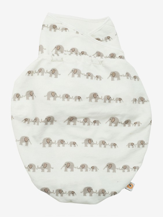 Purflo Swaddle To Sleep Bag 2 5 Tog Botanical 0 4mths Jojo Maman Bebe