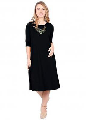 womens knee length t shirt dress