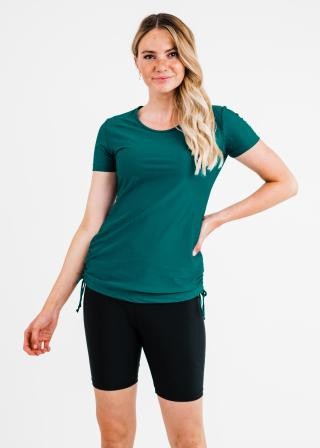 Adele Swim Top With Mid-Thigh Swim Shorts