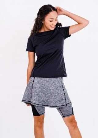 Pro Performance Top With Midi Lycra® Sport Skirt With Attached 10" Leggings