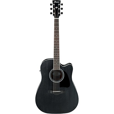 Ibanez AE295 WK AE Series Electro Acoustic Weathered Black Open Pore
