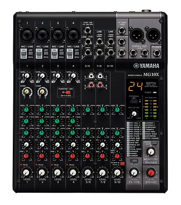 Yamaha MG10XU USB Mixing Desk | PMT Online