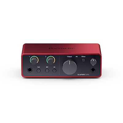 Focusrite Scarlett Solo 3rd Gen USB Audio Interface Focusrite Scarlett Solo 3rd Gen USB Audio Interface