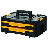 DeWalt DWST1-70706 TSTAK IV Tool Storage Box With 2x Shallow