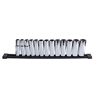 SK Hand Tools 8412 3/8" Drive 12mm Deep Metric 6-Point Chrome Socket – Made In USA