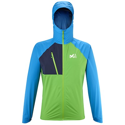 Millet Chaqueta Trail Running Hombre - Intense Light - Rojo/Saphir 8083