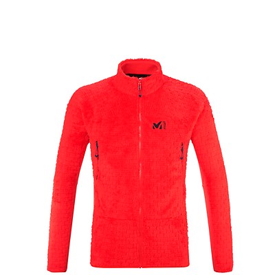 Men's Fleece Jacket HERITAGE FLEECESHEEP PO M - red - Fleece 
