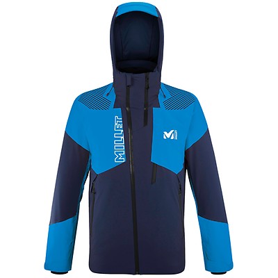 Millet Chaqueta Trail Running Hombre - Intense Light - Rojo/Saphir 8083