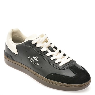 Pantofi REPLAY negri, MSD702L, din piele naturala41