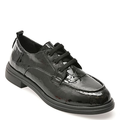 Mocasini GRYXX negri, M304, din piele naturala lacuita | Otter Romania