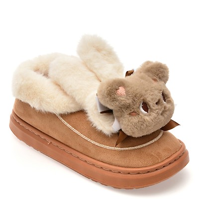 Ghete GRYXX maro, 3120, din piele intoarsa | Otter Romania