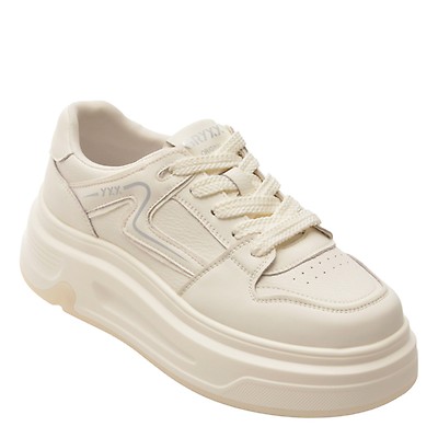 Pantofi sport SKECHERS bej, BOBS B FLEX HI, din material textil