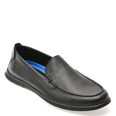 Ghete CLARKS negre, WALLABEE EVO BT, din piele intoarsa | Otter