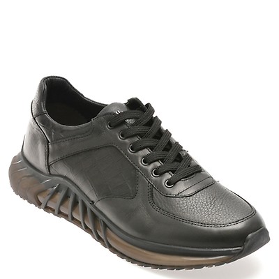 るー Pantofi sport BITE THE BULLET maro, JR006, din piele naturala