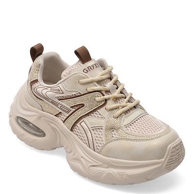 Pantofi sport GRYXX bej, 2813, din material textil