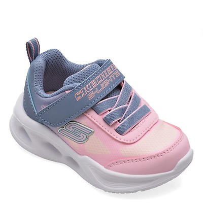 Pantofi sport SKECHERS roz, UNICORN CHASER, din material textil