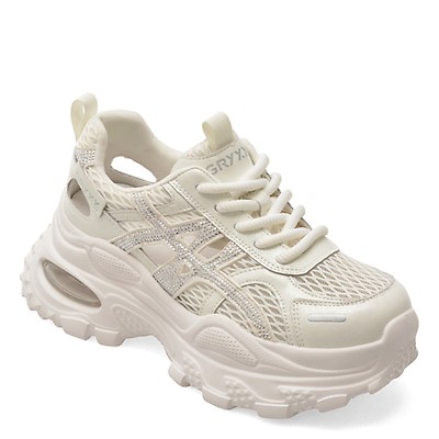 Pantofi sport GRYXX albi, 9682, din piele naturala | Otter Romania