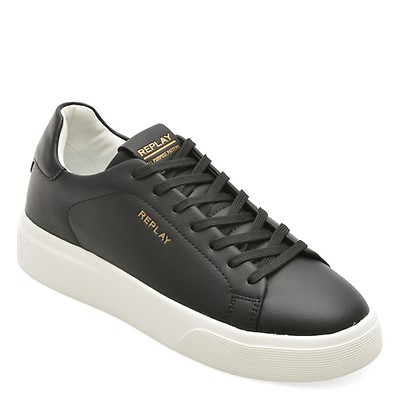Mocasini REPLAY verzi, MZ8G01T, din material textil | Otter Romania