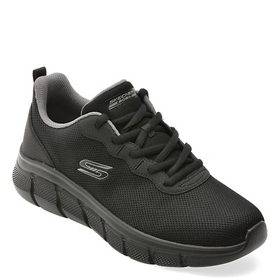 Pantofi sport SKECHERS negri, ULTRA FLEX 3.0 SR, din material