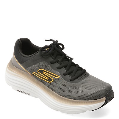 Pantofi sport SKECHERS albi, GLIDE-STEP PLUS, din material textil