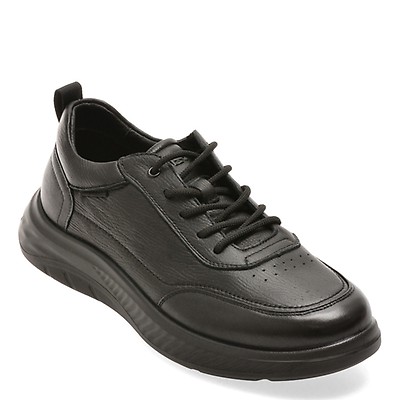 Pantofi sport BITE THE BULLET negri, 68069, din piele naturala