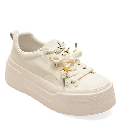 Pantofi sport FLAVIA PASSINI albi, 8539, din piele naturala