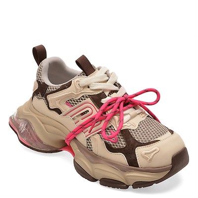 Pantofi sport GRYXX maro, 991, din material textil si piele naturala