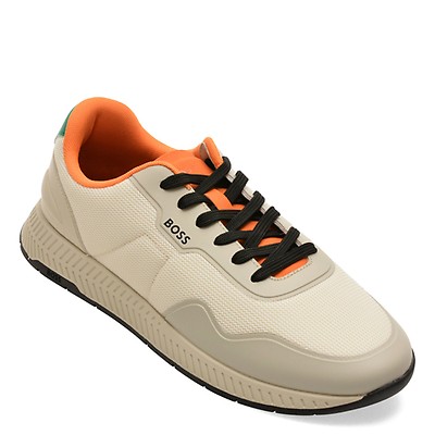 Pantofi sport BOSS verzi, 8723, din material textil | Otter Romania