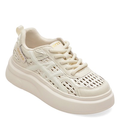 Pantofi sport GRYXX albi, 153166, din material textil | Otter Romania