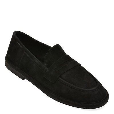 Mocasini EPICA negri, QS919, din piele intoarsa