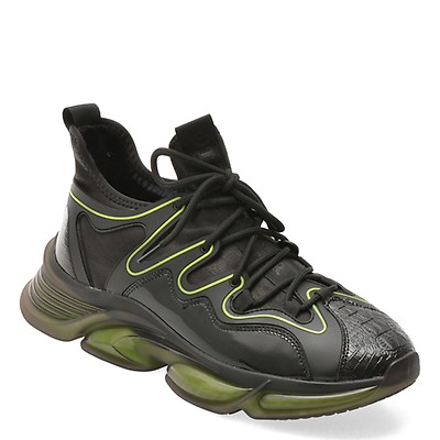 Pantofi sport OTTER negri, 801, din material textil | Otter Romania