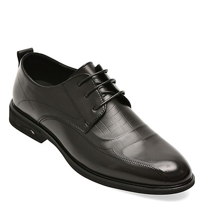 Pantofi eleganti BITE THE BULLET negri, 89625, din piele naturala