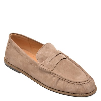 Mocasini GEOX gri, U55LAD, din piele intoarsa | Otter Romania