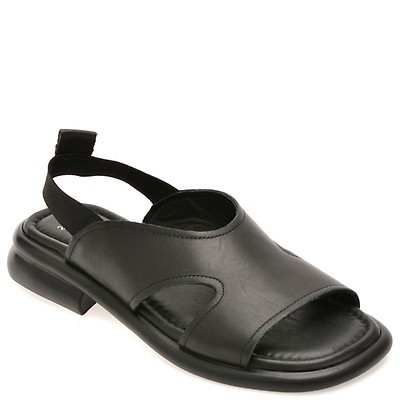 Sandale SKECHERS negre, ARCH FIT, din material textil | Otter Romania