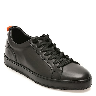 MORAL CODE - NOLAN BLACK モカシン25.5cm Pantofi sport BITE THE BULLET negri, 68069, din piele naturala